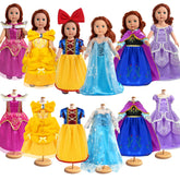 WONDOLL 18-inch doll princess dresses royal collection for imaginative play