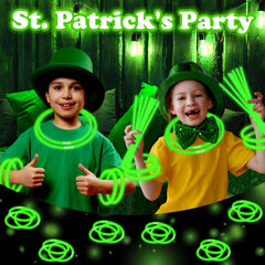 Wondrus glow stick connectors to link sticks into necklaces and bracelets.