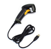 WoneNice USB laser barcode scanner front view for fast retail scans.
