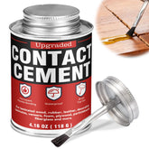 Wonshine contact cement adhesive 4oz bottle with brush enables precise bonding on multiple surfaces