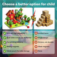 WoodnPlay STEM learning blocks promote spatial reasoning through open-ended building