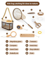 WoodsyJoy insect tweezers for gentle handling during outdoor observations