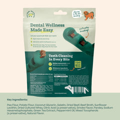 WOOF refill ingredients parsley spark fresh breath during chewing.