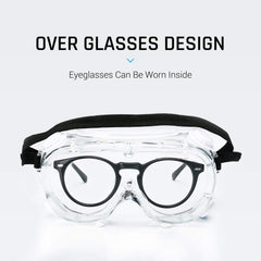 WOOLIKE anti-fog lens keeps vision clear during demanding tasks.