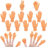 Woozettn tiny finger hands set 14 assorted gestures for fun party props