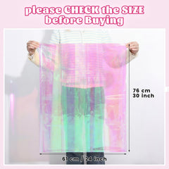 woric iridescent 24x30 inch bag ideal for large gift baskets