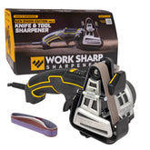 WORK SHARP Ken Onion knife sharpener front view with precision guides for sharp edges