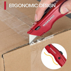 Ergonomic, hand-friendly WORKPRO design reduces fatigue during long tasks.