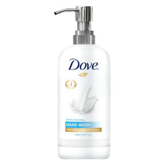 World Amenities Dove Hand Wash pump-dispense bottle delivers a rich, moisturizing lather.