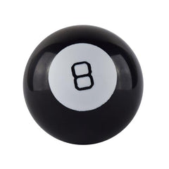 World's Smallest Magic 8 Ball in hand, tiny fortune-teller for fast questions.