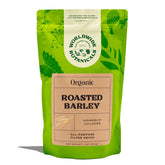 Worldwide Botanicals Orzo Barley ground bag ready to brew, caffeine-free.