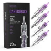 Wormhole Tattoo cartridge needles packaged for safety and freshness.