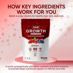 Close-up of WOVOEO Lumin berry infused formula