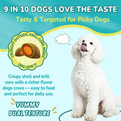 Woyamay skin and coat support chews image for shinier fur.