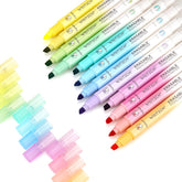 WRITECH erasable highlighters double-head for versatile highlighting and erasing
