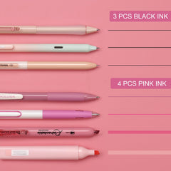 WRITECH 0.5mm fine-point gel pen close-up for precise notes