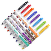 WRITECH retractable dry erase markers in a full set for quick access during meetings.