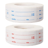 WSICSE blue roll food labels ideal for quick freezer labeling and organization
