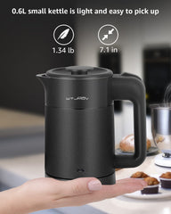 WTJMOV stainless steel interior preserves flavor in hot drinks.