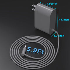 WUKUR car/boat charger compatible with Dyson V6/V7/V8 for on-the-go charging.