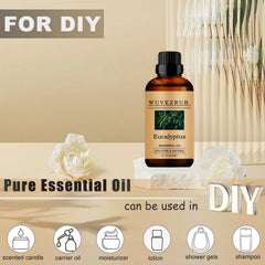 Wuvezrub eucalyptus fragrance for candles, soaps, or lotions enhances home scents.