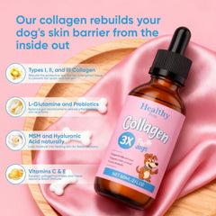 Wvnscl Healthy Petz liquid drops ready to mix into dog food