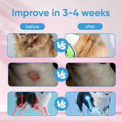 Close-up of Wvnscl Healthy Petz collagen ingredients and label