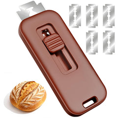 wwhako Bread Lame with magnetic storage for quick access during baking