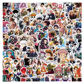 WYKDAG 200pcs kids manga sticker pack—colorful designs for playful decoration