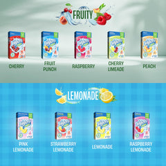 Wyler's Light Lemonade packets offering bright, sugar-free flavor in every sip