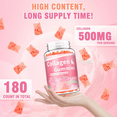 WyuuKi collagen gummies ingredients panel highlighting vitamins and biotin