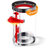 WYWY.Wide Dyson bin with upgraded release plate eases emptying