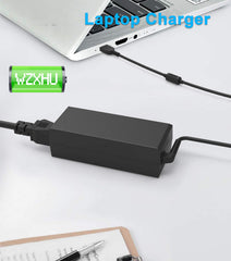 WZXHU 65W charger close-up shows compact design ideal for travel.