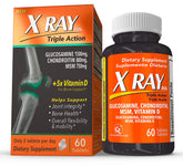X Ray Dol Triple Action bottle front shows durable packaging for daily joint support