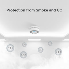 X-Sense SC07 photoelectric smoke sensor detects smoldering smoke quickly.