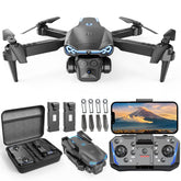 X-shop foldable drone with 1080p camera delivers crisp aerial shots for beginners.