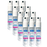 X3 Clean mini sanitizer spray pack of 12 front view for portable germ protection