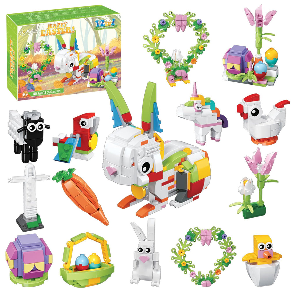 Xalvitra 12Pcs Easter egg fillers box for party favors and decorations
