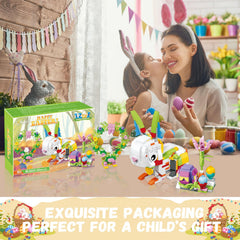 Xalvitra Easter bricks toy gift with 12 designs to entertain kids