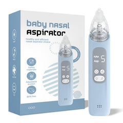 X-Bosak nasal aspirator delivers 5-level suction for gentle mucus removal