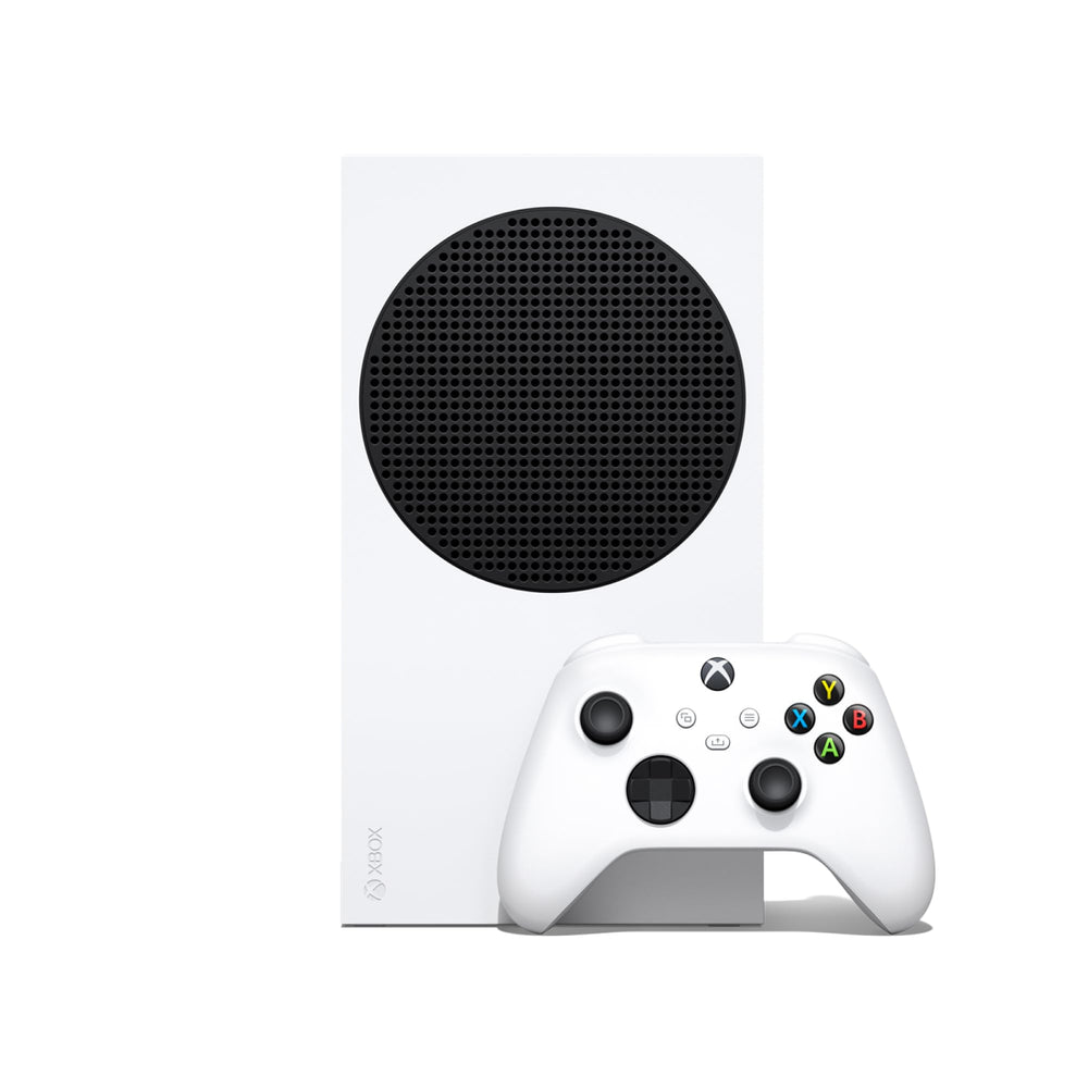 Xbox Series S all-digital console 512gb-ssd: compact design boosts setup with fast loading.
