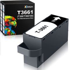 Xcinkjet T366 maintenance box front view showing robust design and high capacity.