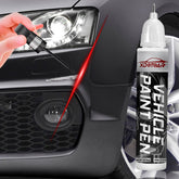xdotoar matte black car paint pen in action for seamless scratch coverage