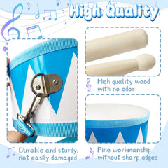 Xeehwb Kids Drum Set drumsticks pair for interactive music fun