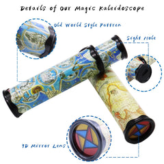 Xeehwb stretchable kaleidoscope extending up to 30 cm for play