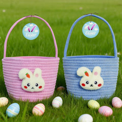 XENTUMI Easter basket with personalized name card for a special touch