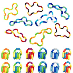 Xesakesi 20pcs multicolor fidget toys bundle for stress relief and focus