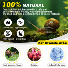 xiamofuzhou snail mucin 92 percent cream jar open—daily repair readiness