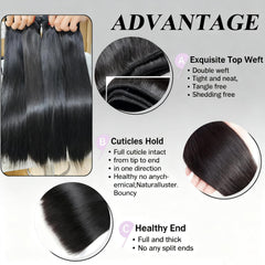 XIANYUN 12A bundles 20in straight offer silky texture and versatile styling possibilities.