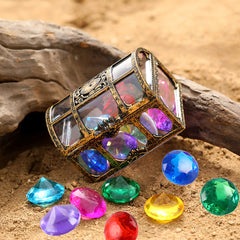 XIJUAN diving gem green diamond for underwater scavenger games